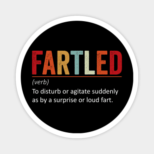 Fartled - Vintage Style Magnet